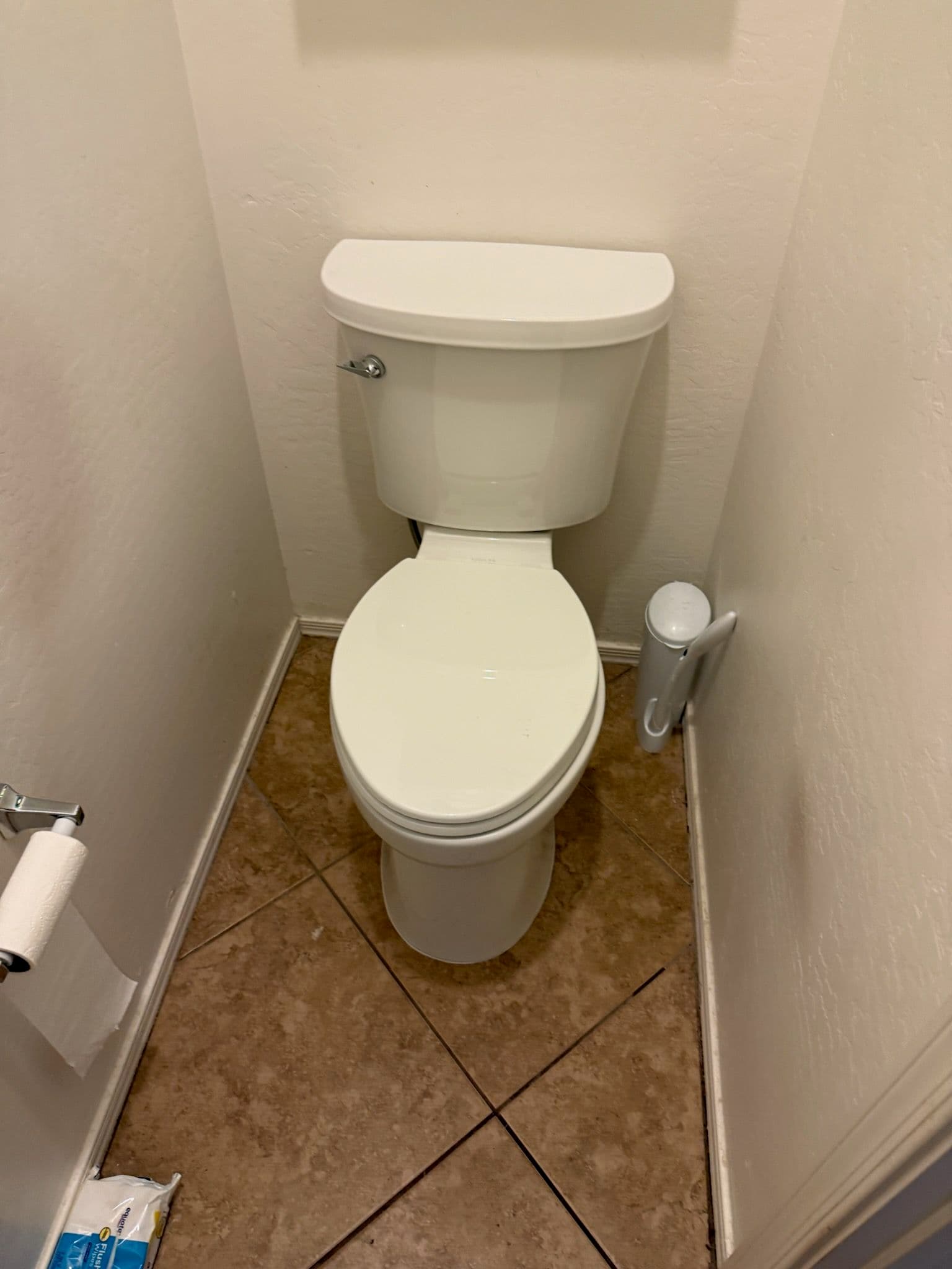Simple Bathroom Upgrade with New Toilet Installation